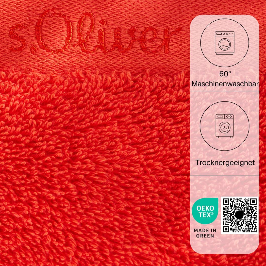 s.Oliver Waschhandschuh | Rot