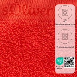s.Oliver Waschhandschuh | Rot