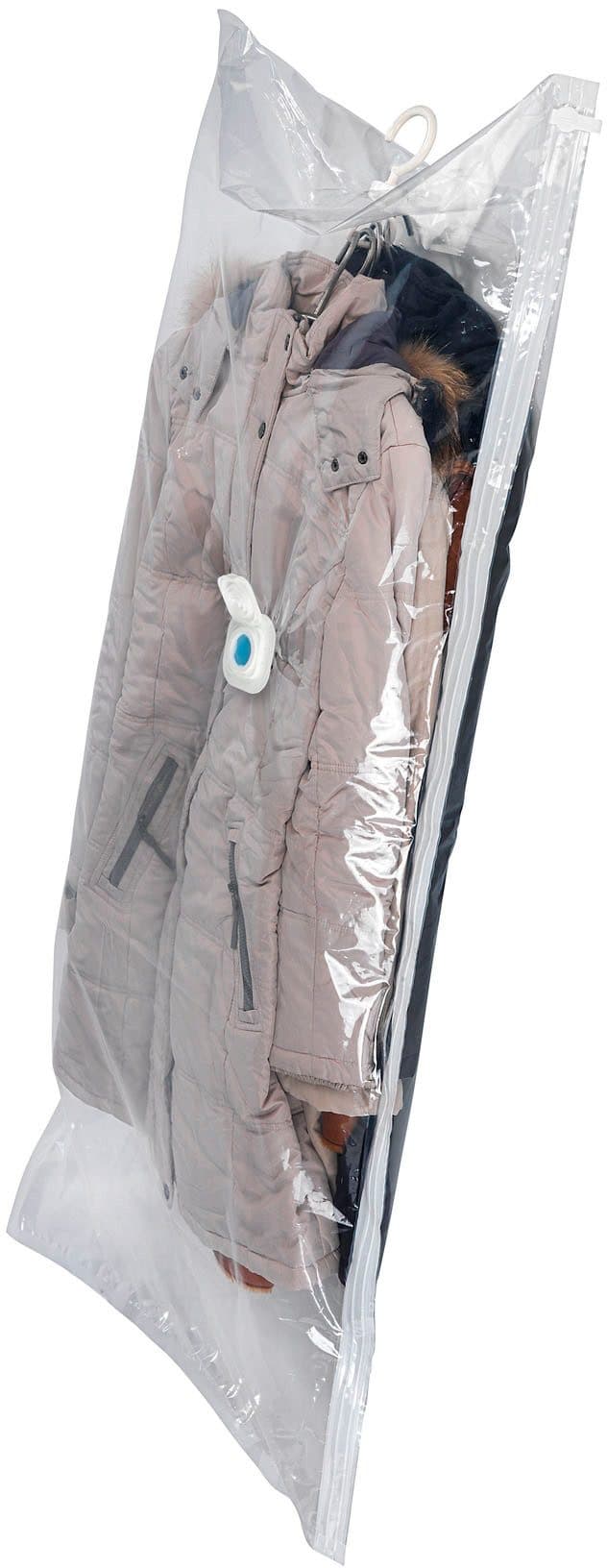 Wenko Kleidersack Vakuum L & XL Set | Transparent