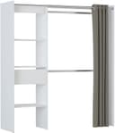 Demeyere GROUP Vorhang-Schrank Chicago | Weiß 2