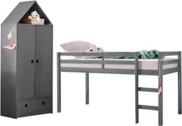 OTTO home Hochbett Alpi | Grau