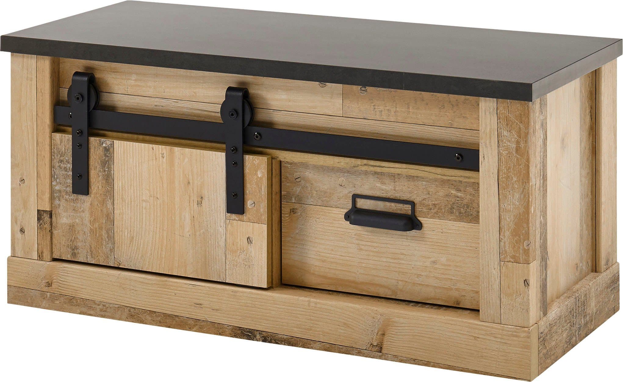 Home affaire Sitzbank SHERWOOD | Holztöne