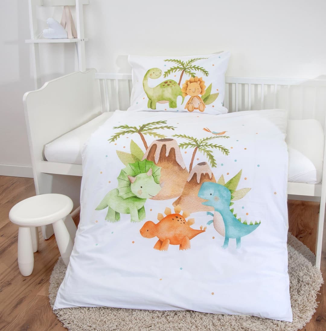 Baby Best Babybettwäsche Dinos | Mehrfarbig