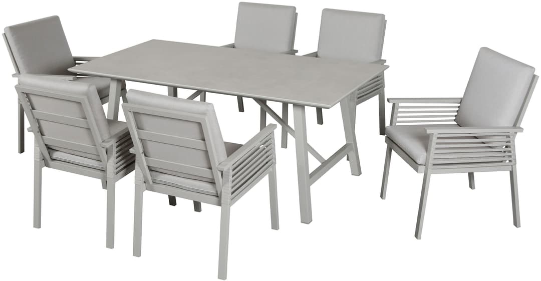 KONIFERA Garten-Essgruppe Edessa | Beige
