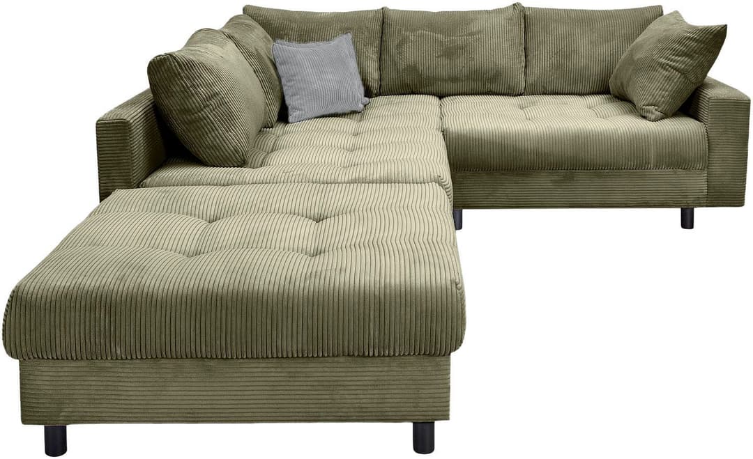 COLLECTION AB Ecksofa Toni L-Form | Grün