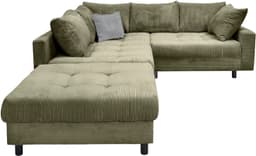 COLLECTION AB Ecksofa Toni L-Form | Grün