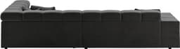 Home affaire Ecksofa Ancona | Schwarz
