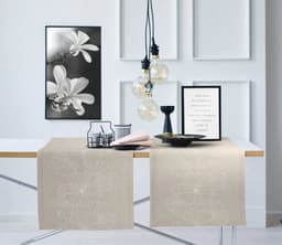 APELT Tischläufer 8027 LOFT STYLE | Beige