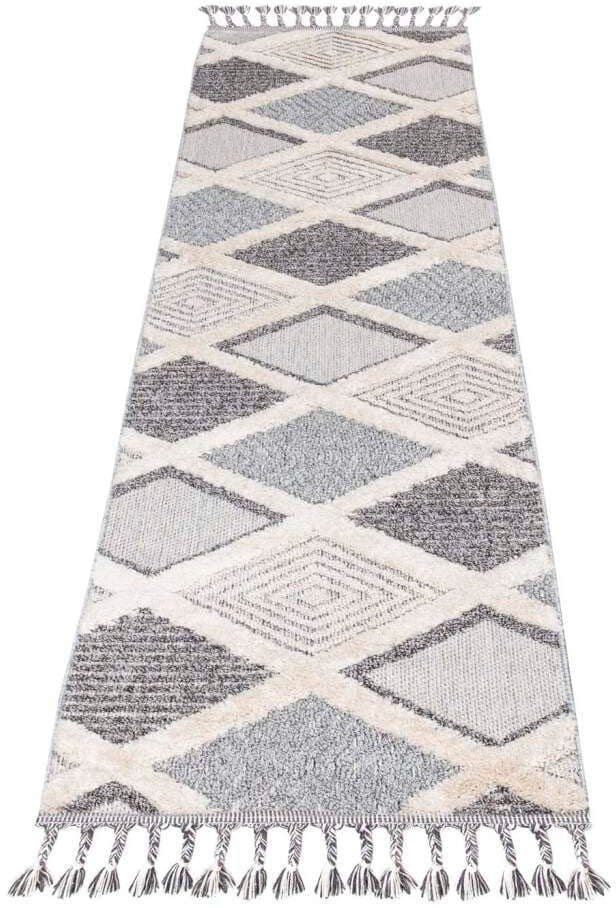 Carpet City Hochflor-Teppich Valencia 731 | Grau