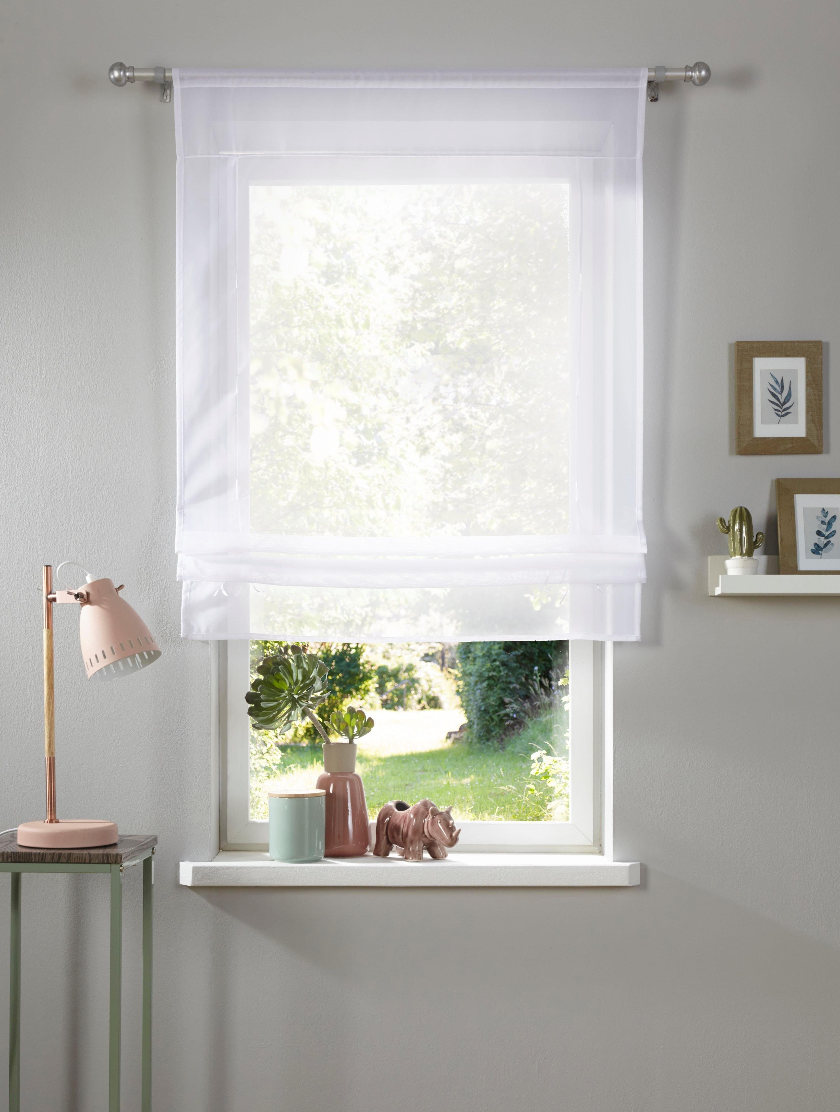 OTTO home Bändchenrollo Xana | Weiß