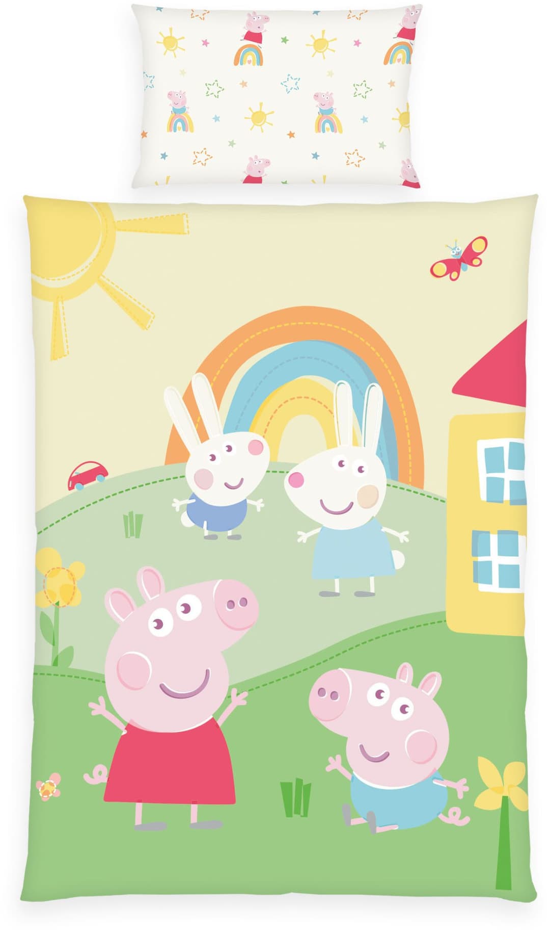 Baby Best Babybettwäsche Peppa Pig | Mehrfarbig