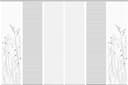 Vision S Schiebegardine GRASIL 6er SET | Grau 3
