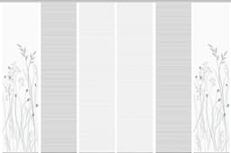 Vision S Schiebegardine GRASIL 6er SET | Grau