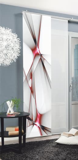 HOME WOHNIDEEN Schiebegardine FRANKLIN | Rot