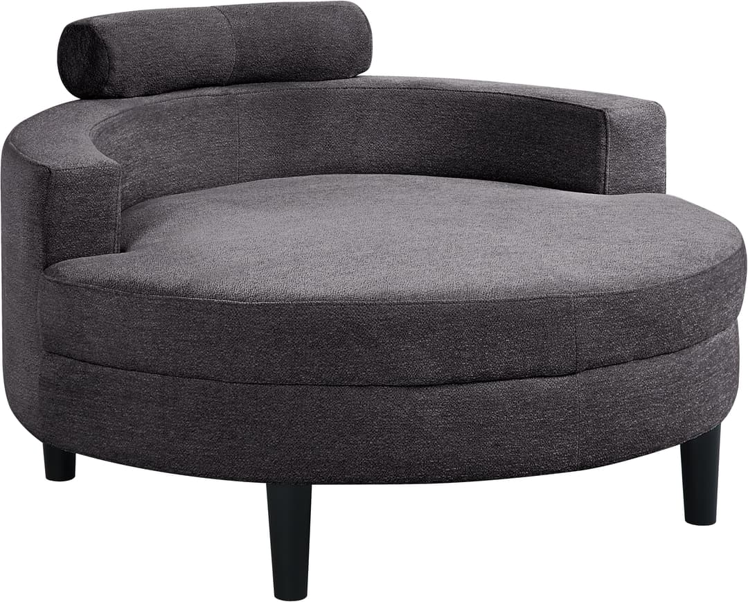 ATLANTIC home collection Loveseat Ravi Sessel | Grau