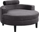ATLANTIC home collection Loveseat Ravi Sessel | Grau 3