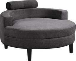ATLANTIC home collection Loveseat Ravi Sessel | Grau