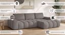 OTTO home Ecksofa AZITA L-Form, 270 cm | Braun 3