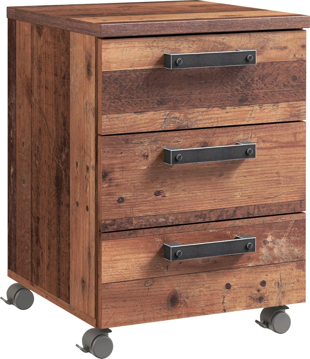 FORTE Rollcontainer Clif | Holztöne