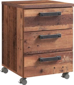 FORTE Rollcontainer Clif | Holztöne