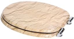 Sanilo WC-Sitz Sand Stone | Braun