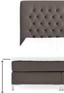 ATLANTIC home collection Boxbett "Benita" | Grau 4