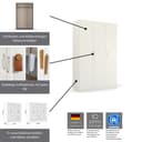 rauch COTTAGE BY QUADRA SPIN Kleiderschrank | Weiß 3