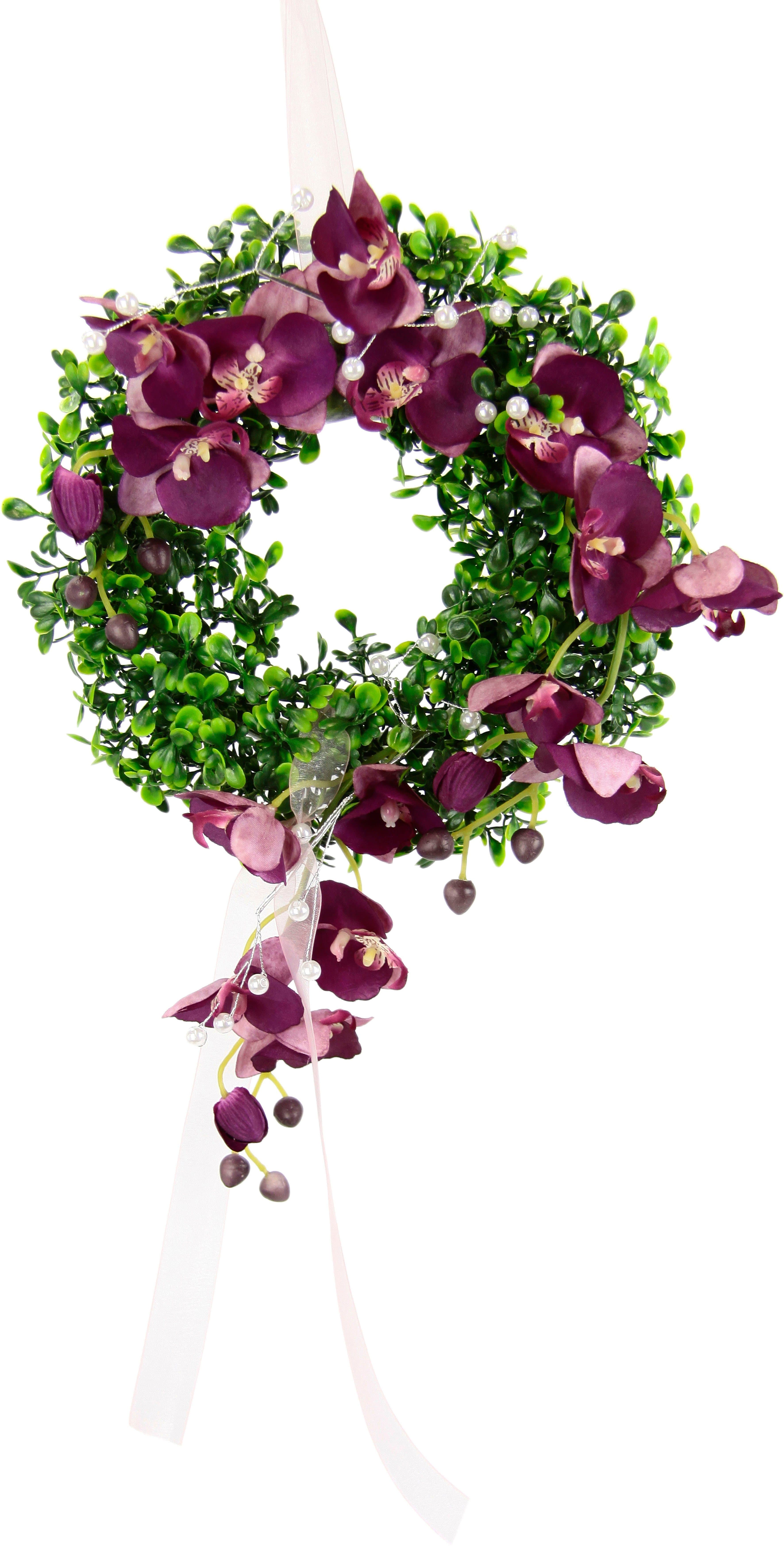 Kunstkranz Orchidee I.GE.A. | Mehrfarbig