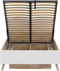 FORTE Stauraumbett Vankka | Holztöne