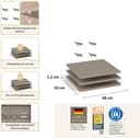 Rauch Einlegeboden | Beige 3