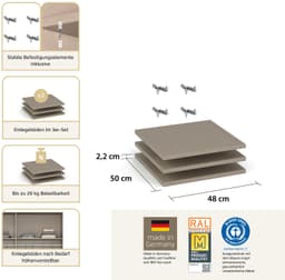 Rauch Einlegeboden | Beige
