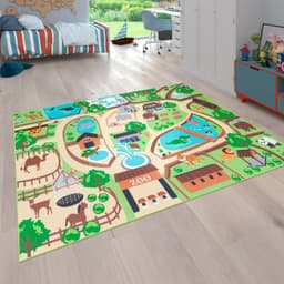 Paco Home Kinderteppich Bino 563 | Mehrfarbig