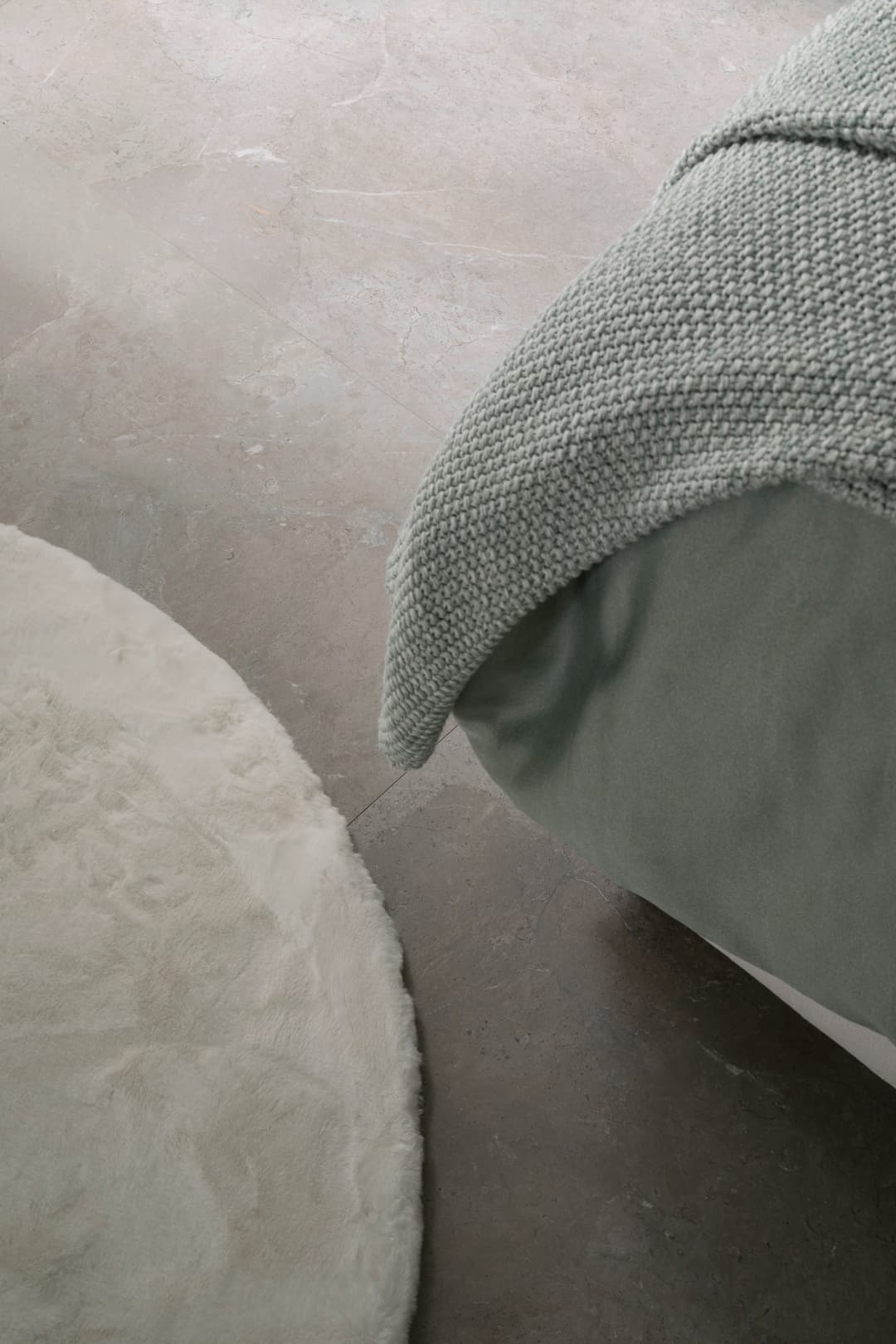SCHÖNER WOHNEN-Kollektion Fellteppich Tender | Weiß