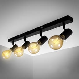 B.K.Licht LED Deckenspots | Schwarz