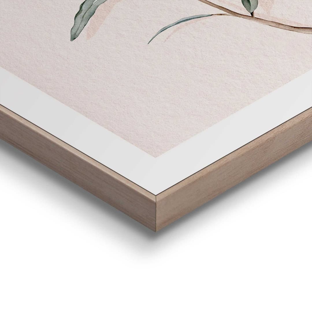 Reinders! Bild mit Rahmen Circle Olives | Beige