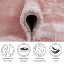 Andiamo Fellteppich | Rosa 3