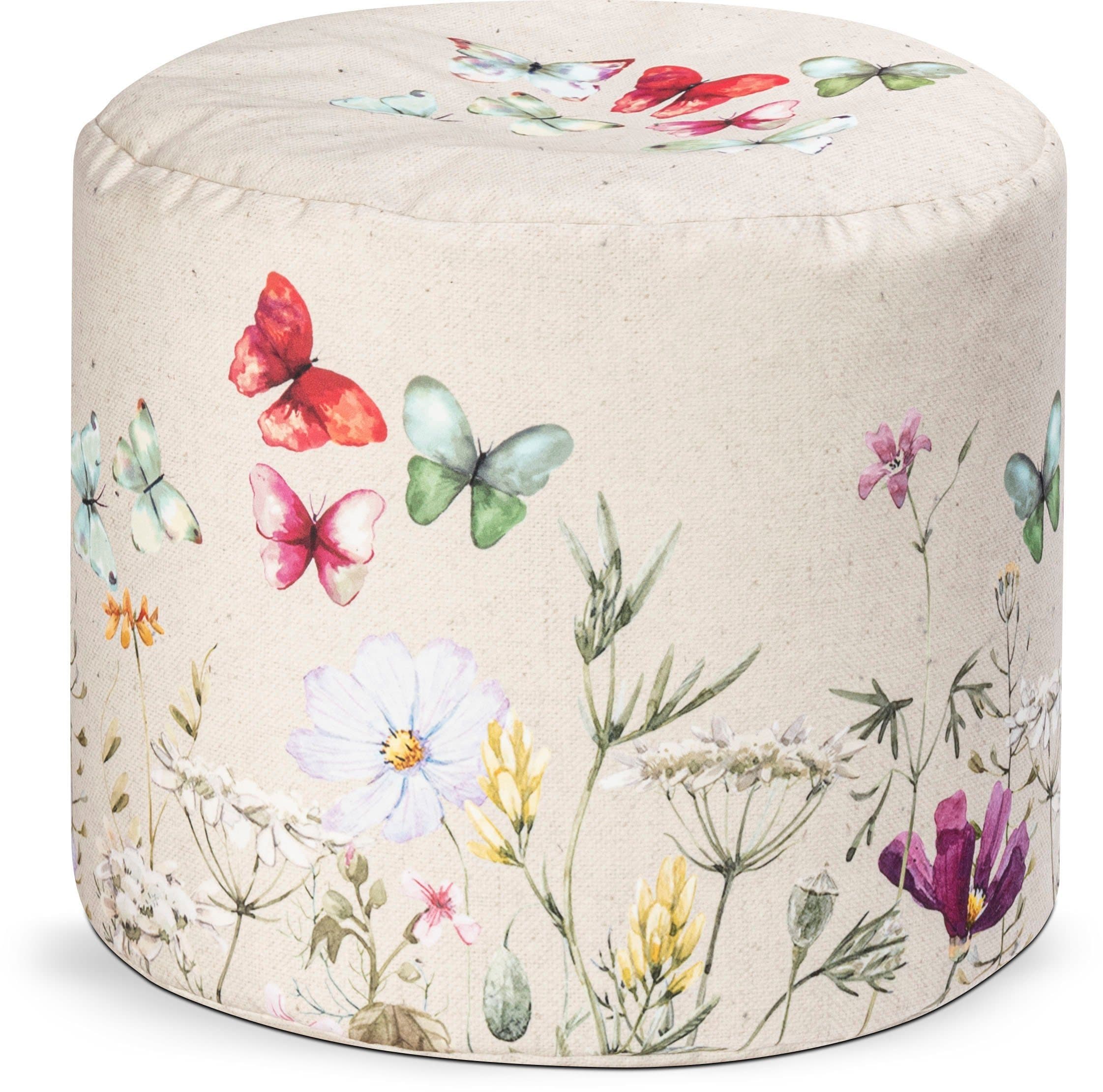 Magma Heimtex Sitzsack DotCom BLUMENWIESE | Mehrfarbig