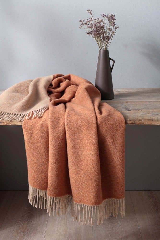 Biederlack Wohndecke Soft Impression | Braun