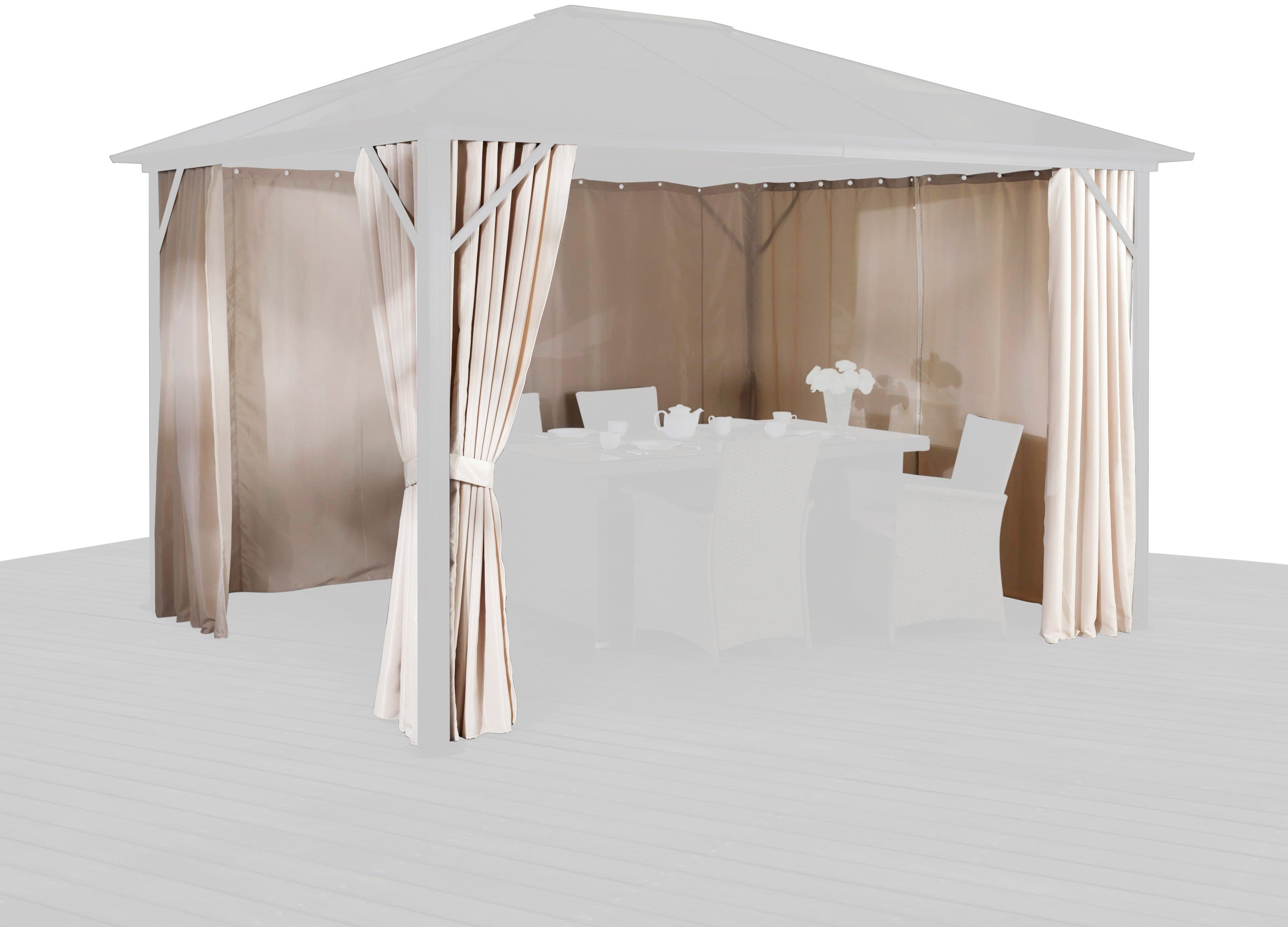 KONIFERA Pavillonseitenteil Aruba | Beige