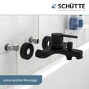 Schütte Wannenarmatur DENVER | Schwarz 4