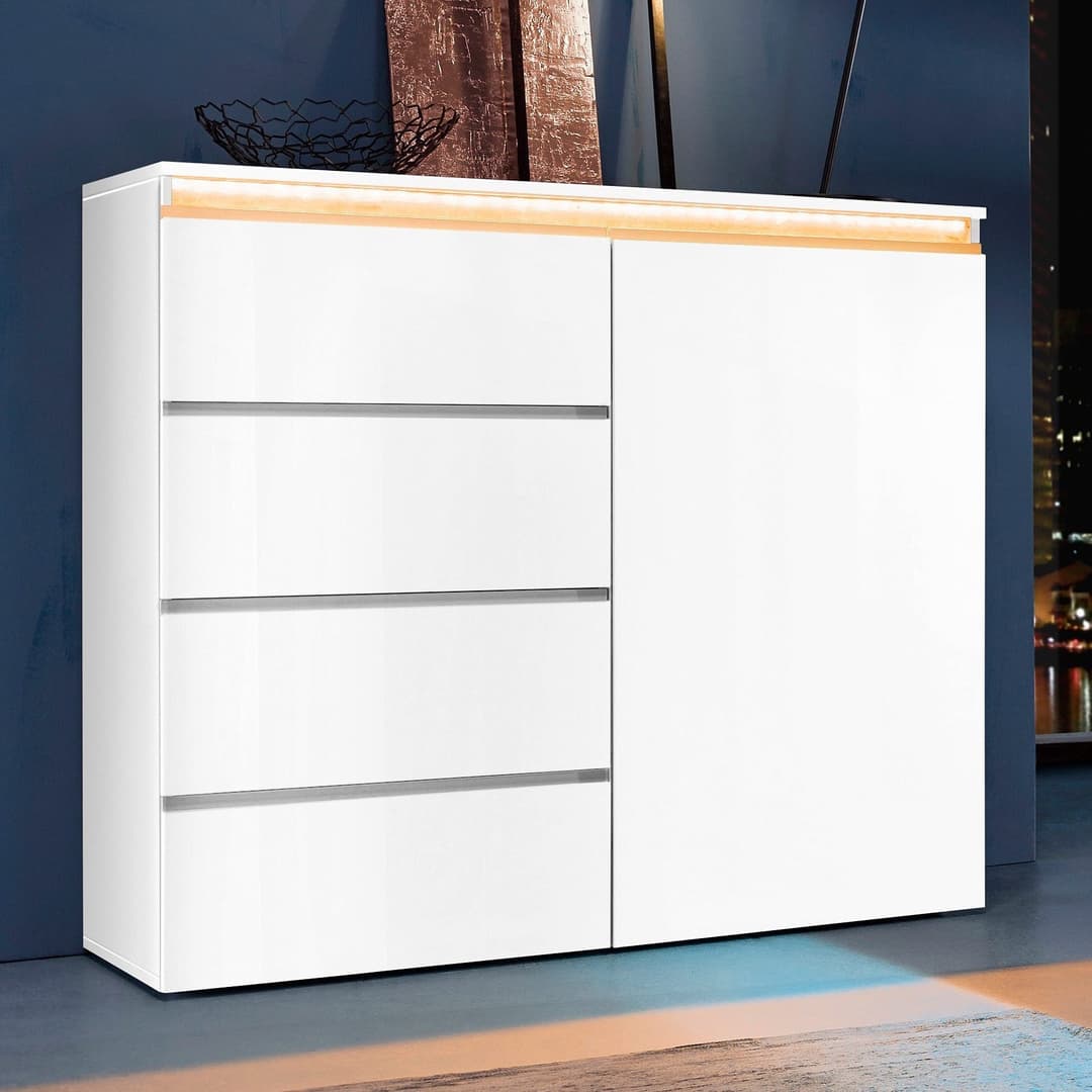 Home affaire Highboard Magic | Weiß