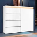 Home affaire Highboard Magic | Weiß
