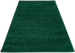 Bruno Banani Shaggy Soft Hochflor-Teppich | Grün