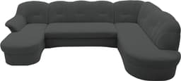 DOMO collection Wohnlandschaft Flores | Grau