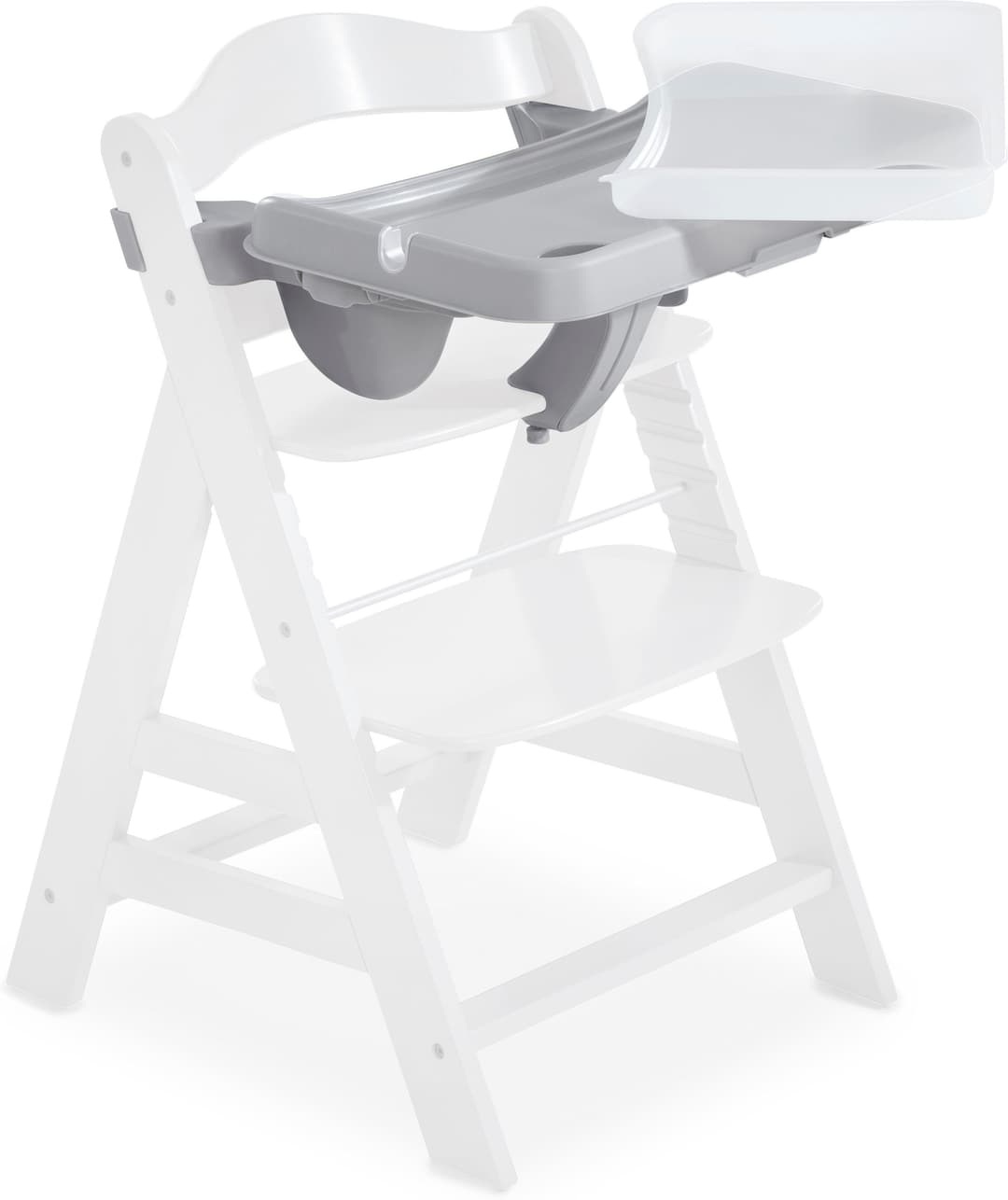Hauck Hochstuhltablett Alpha Tray | Grau