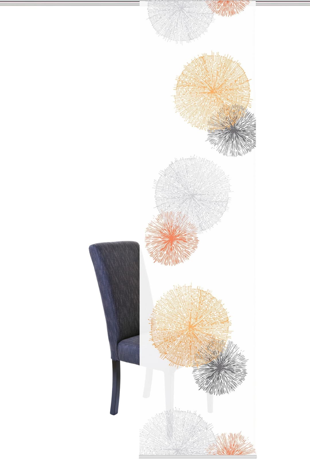 HOME WOHNIDEEN Schiebegardine RAWLINS | Orange