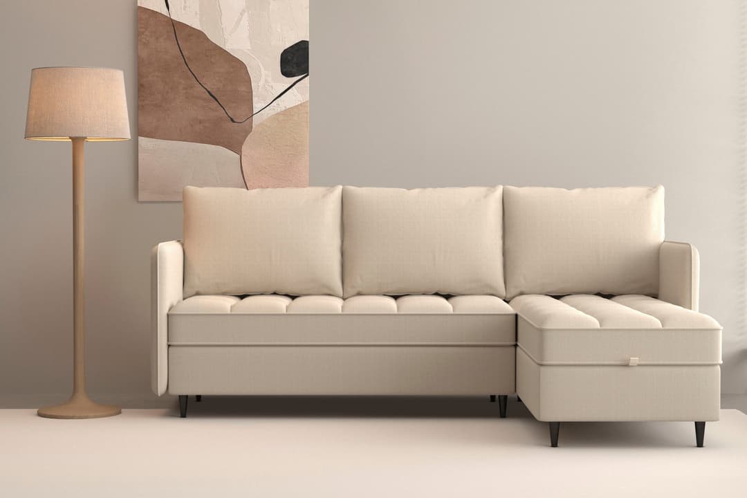Dorel Home Ecksofa LINDHUS | Beige