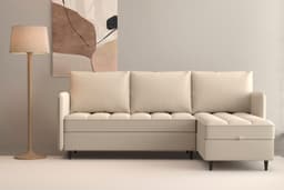 Dorel Home Ecksofa LINDHUS | Beige