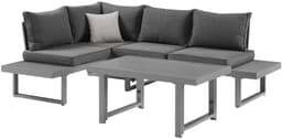 KONIFERA Gartenlounge-Set Hamburg | Grau