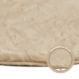 LUXOR living Fellteppich Novara | Beige